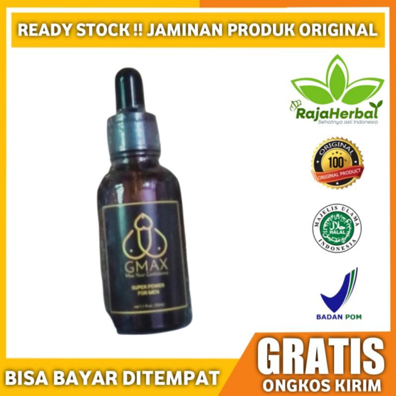 Gmax Obat Pembesar Kelamin Penis Terbaik - Gmax The Best For Man Original Obat Oles Gel