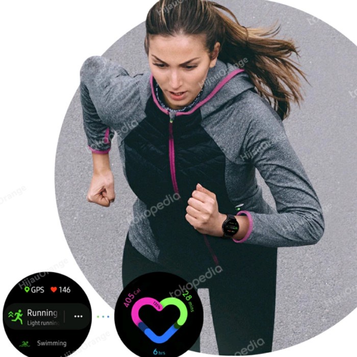 Samsung Galaxy Watch Active 2 44mm Garansi Resmi Active2 Jam SM-R820 - Silver