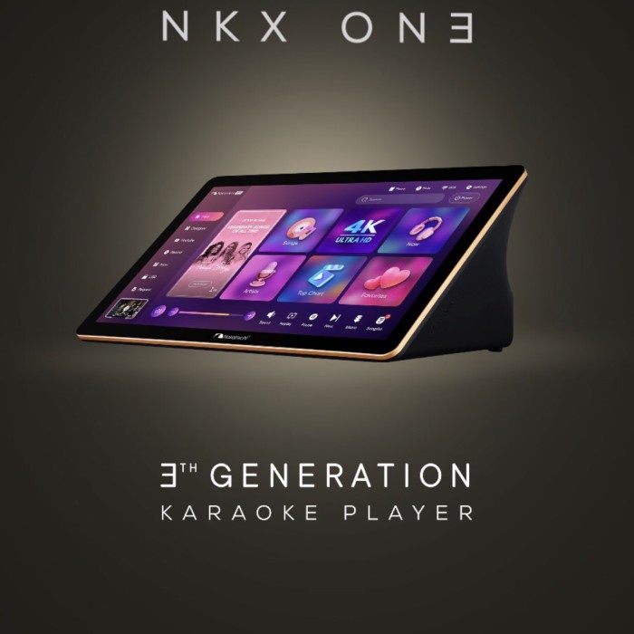 Nakamichi NKX ONE Player Karaoke 2 TB LED Touchscreen Original