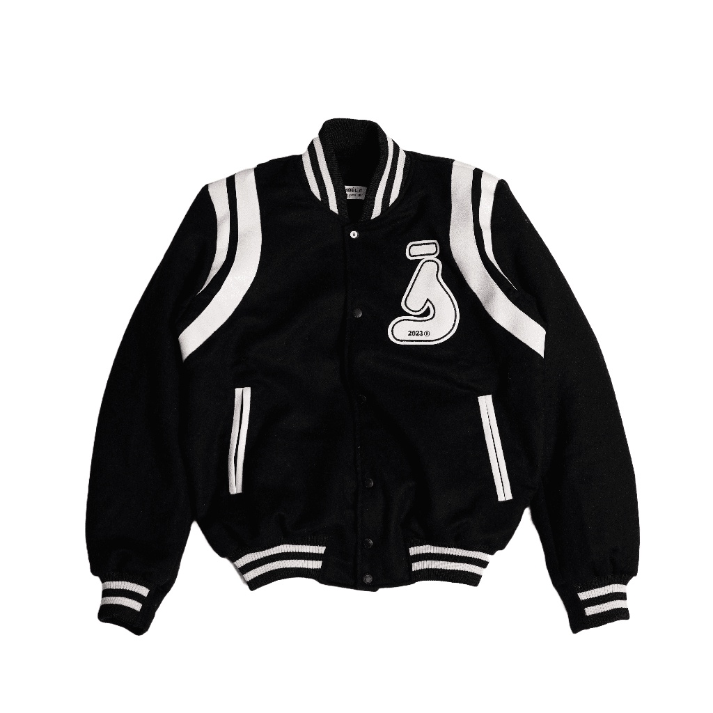 Asbhoel Varsity Infinite Icon Jacket Dark Black