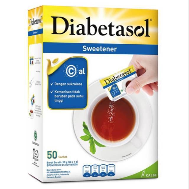 

[Big Sale] diabetasol sweetener 100 sachet