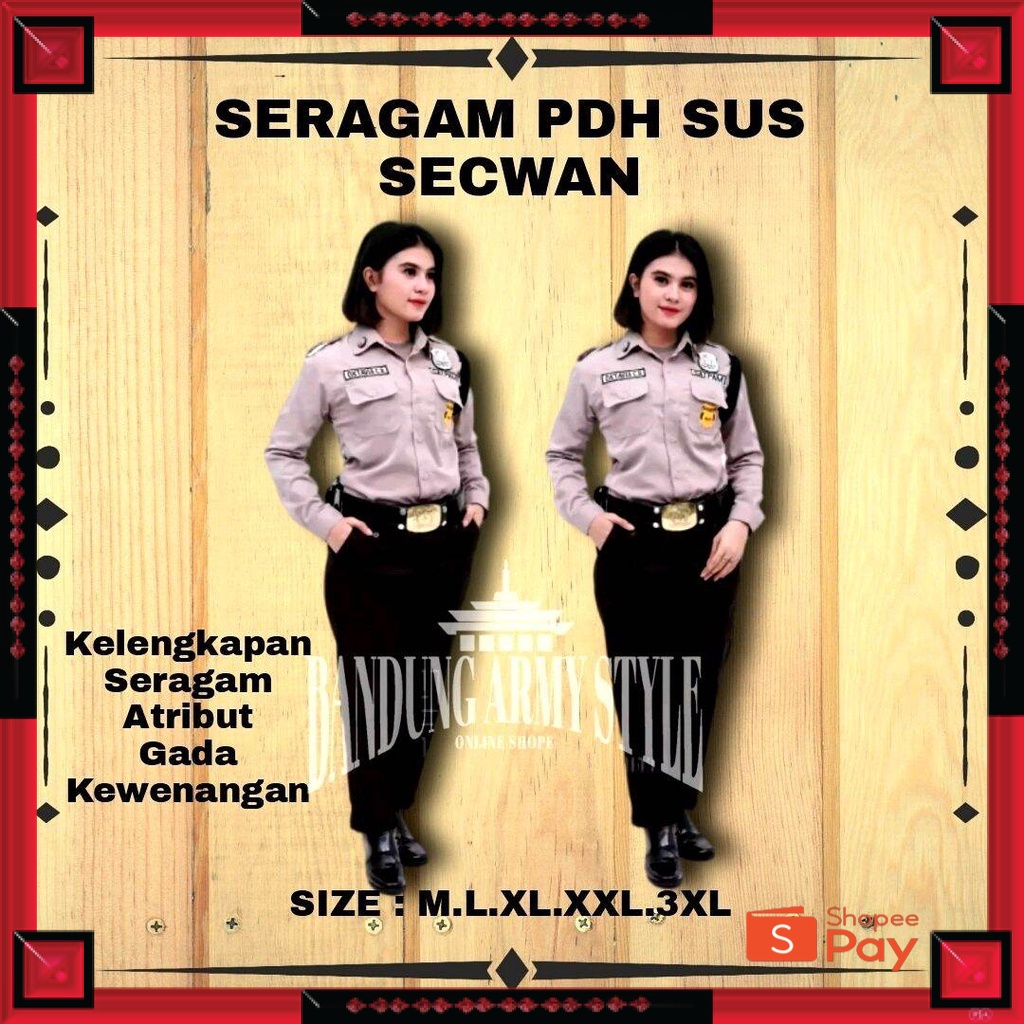 12.12 SERAGAM SALE / COD GLOSIR SERAGAM PDH SUS TERBARU .SERAGAM SATPAM PDH SUS SERAGAM SATPAM TERBA