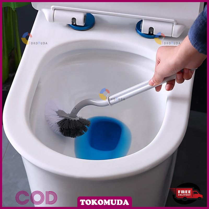 Sikat Wc bulu lembut sikat pembersih Toilet sikat WC jongkok TokoMuda