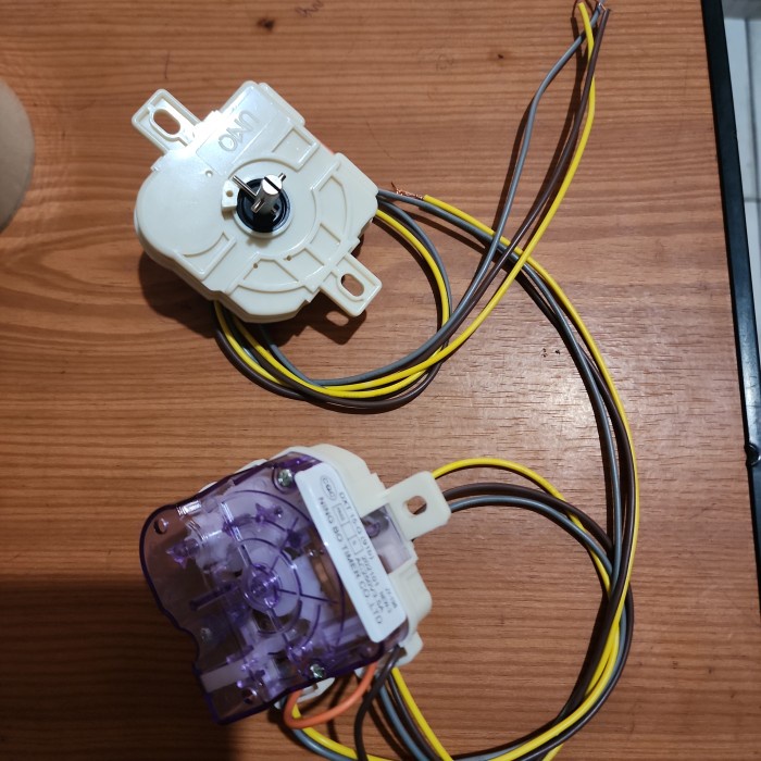 timer mesin cuci 3 kabel merk sanyo original