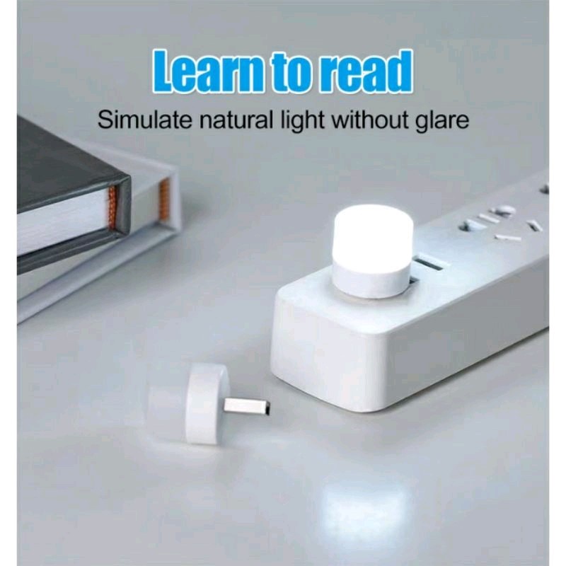 

Lampu Mini USB LED Lamp USB Eye Lampu Tidur Mini Portable Travel Lampu Baca Kecil Lampu Hias Emergency