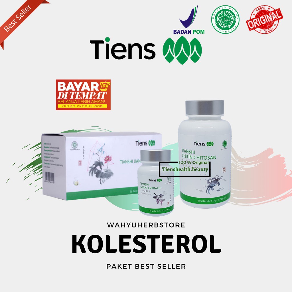 Obat Kolestrol Tiens Ampuh Menurunkan Kolesterol