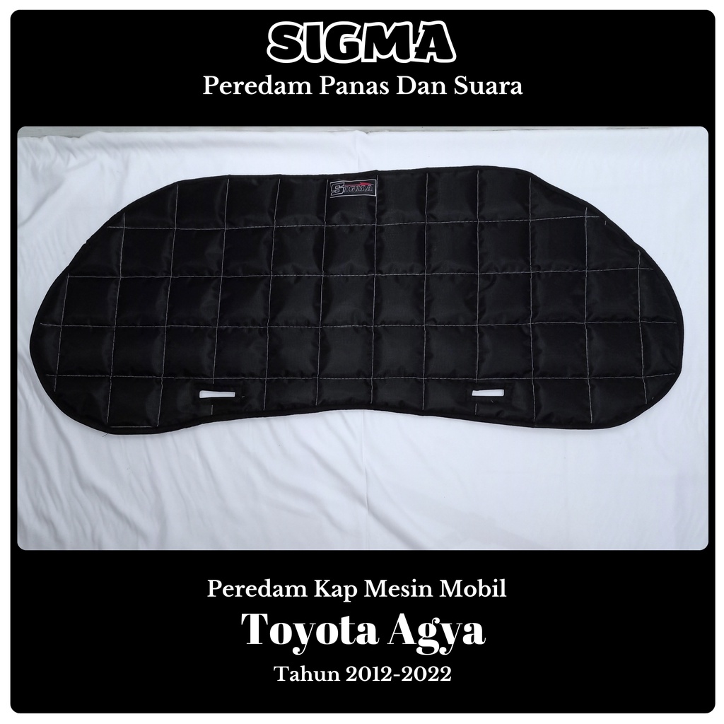 SIGMA Peredam Kap Mesin Mobil Toyota Agya Tahun 2013 2014 2015 2016 2017 2018 2019 2020 2021 2022
