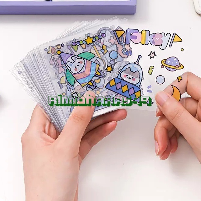 

1 PACK ISI 20 LEMBAR STICKER WATERPROOF MOMO/STICKER BOTOL MINUM TUMBLR VIRAL/STIKER KOREA MOMO LUCU