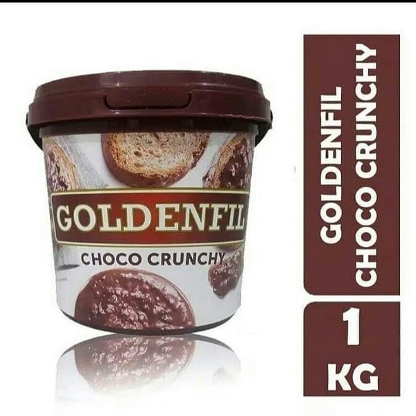 COD Goldenfil Selai Choco Crunchy 1kg / Crunchy Choco Selai Goldenfil /selai coklat crunchy 1kg
