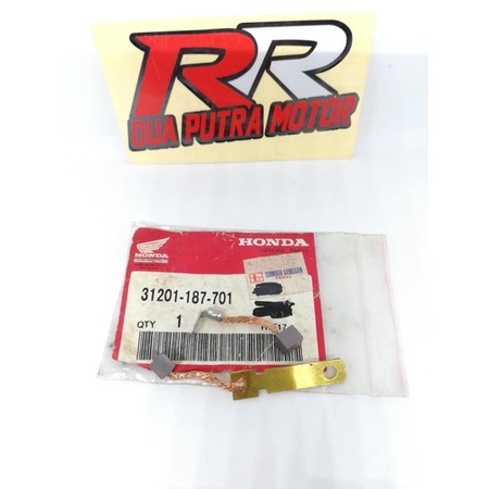 brush brus karbon carbon angker angkar dinamo stater starter original ori honda astrea grand prima s