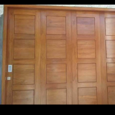 Pintu Garasi Kayu Minimalis/Pintu Garasi Mobil/Pintu Garasi Klasik