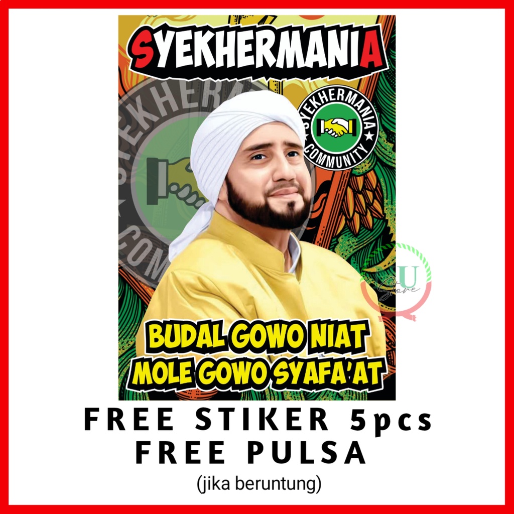 Bendera Majelisan / Bendera Bendera Majelis Syekhermania / Bendera Mafia Sholawat Besar / Bendera