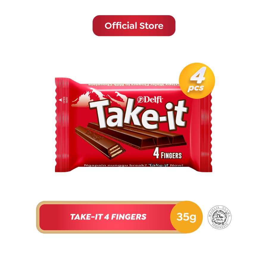 

Take It 4 Fingers 35 g x 4 pcs