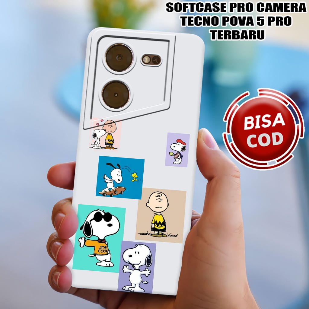 (YS116) Sofcase Procamera Tecno Pova 5 2023 Terbaru - Case Hp Tecno Tecno Pova 5 2023 Terbaru - Casi