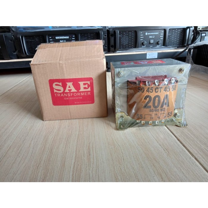 TRAVO TRAFO TRANSFORMER SAE 20A CT 55 MURNI travo sae 20 amper ct 55v