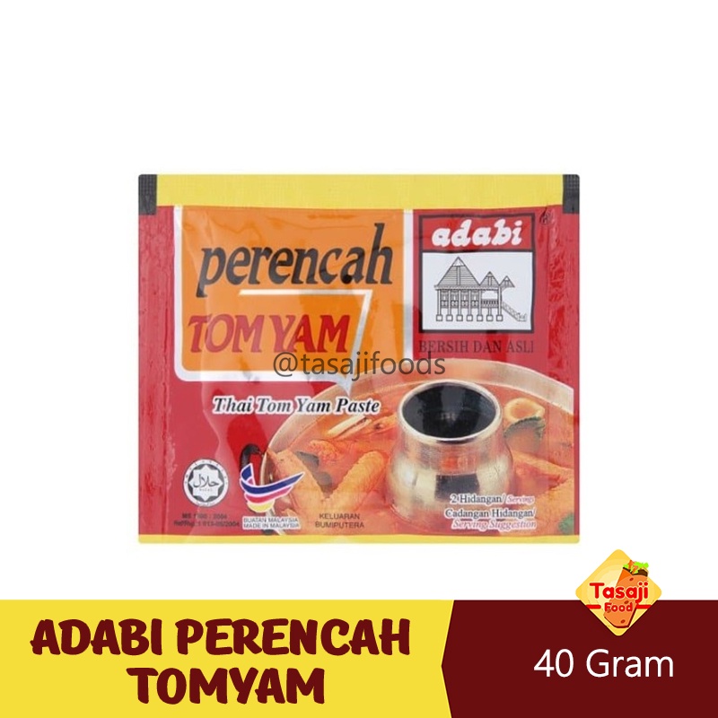 

ADABI Perencah Tomyam 40gr - Bumbu Tomyam Instan