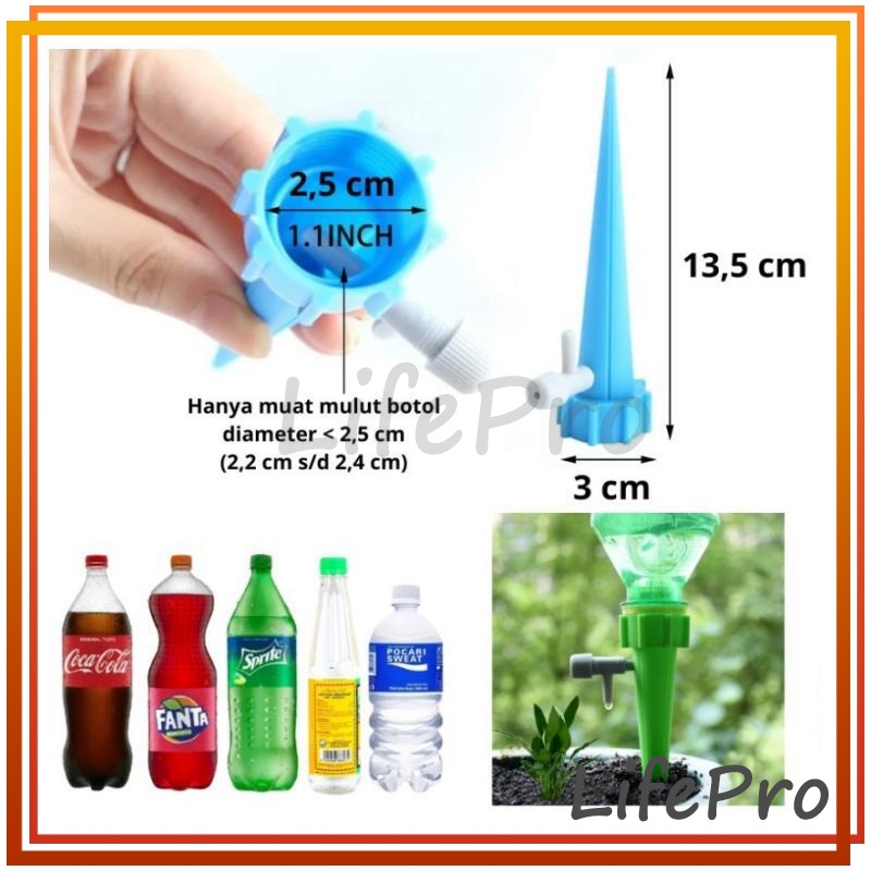 Irigasi Tetes dengan Botol / Alat Siram Tanaman Otomatis / Irigasi Tetes Otomatis Alat Penyiram Tana