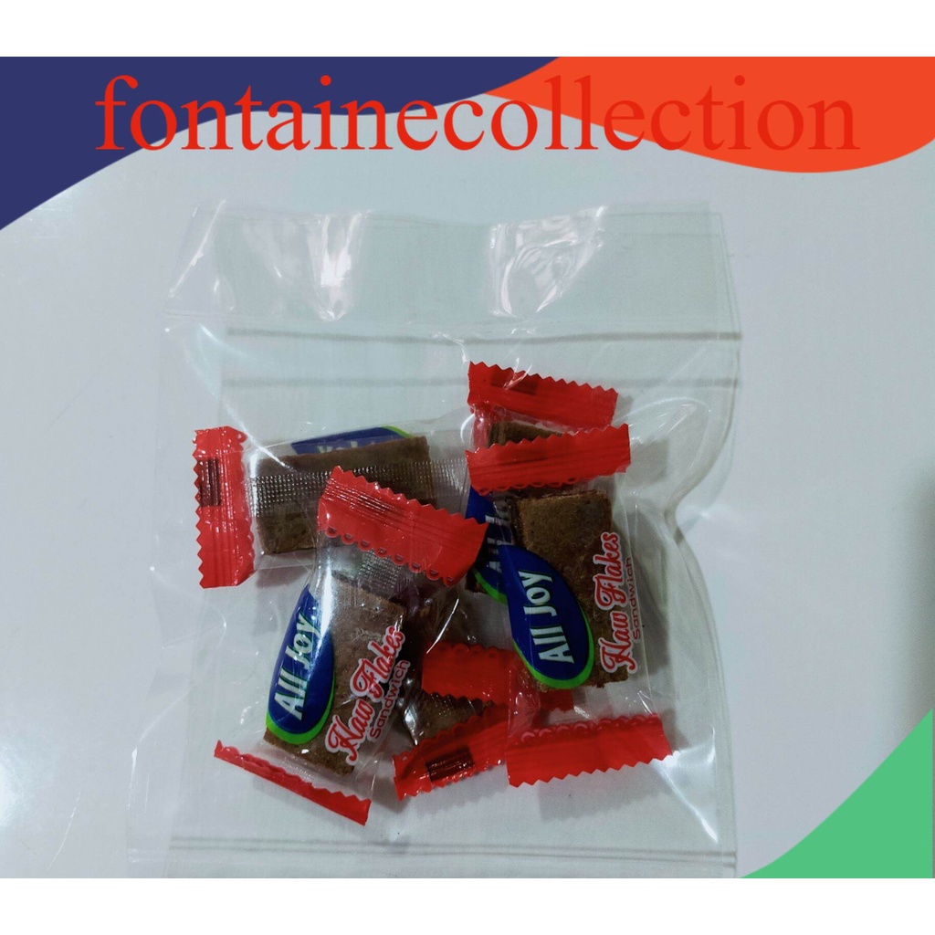 

permen sanca lapis 40g/permen haw flakes lapis 40 gr/permen haw flakes kotak lapis