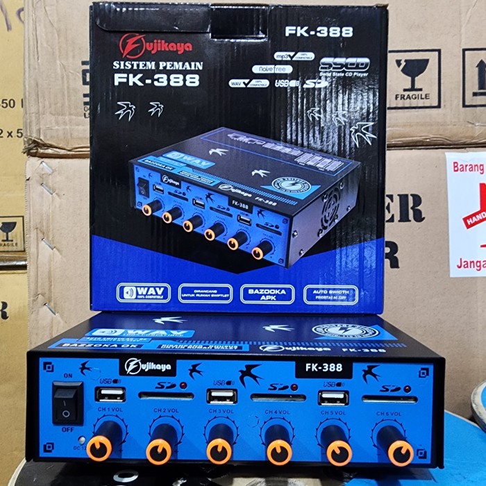 Ampli Walet FK 388 Fujikaya 3 Player amplifier