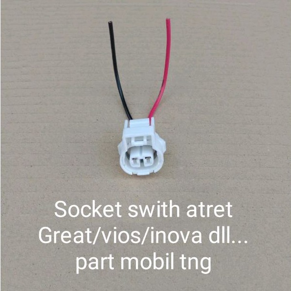 Soket / Socket Switch Swit Atret Mundur Toyota Great Soluna Innova Inova  Kijang