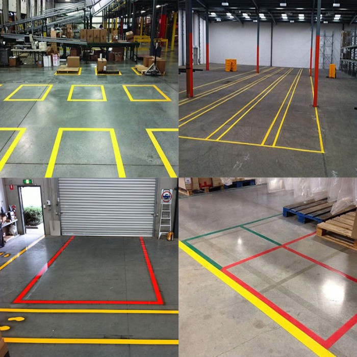 

Floor Marking Tonata / Lakban Kuning / 5 cm x 33 m