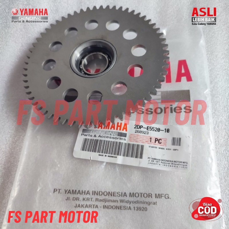 GEAR GIGI STATER STATER START WHEEL ASSY NMAX 2DP-E5520-10