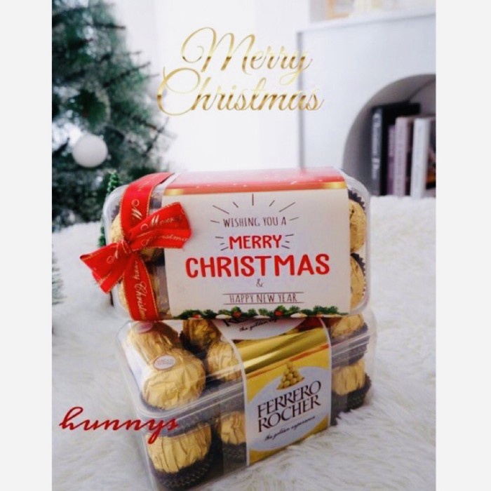 

Ready Christmas Gift Hampers Natal | Parcel Kado Coklat Gold Ferrero Rocher - T16 CHRISTMAS