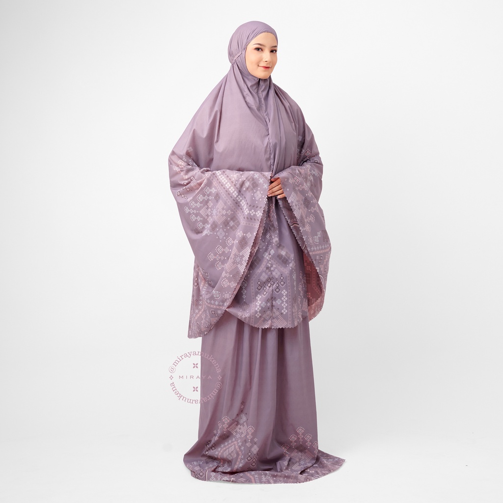 Mukena Compact Miraya Myriad Mauve