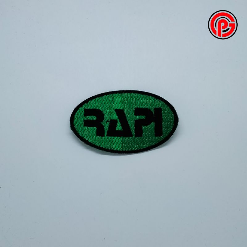 Best Seller Logo Bordir RAPI / Logo RAPI / Bordir Logo RAPI / Bordir RAPI / Radio Antar Penduduk Ind