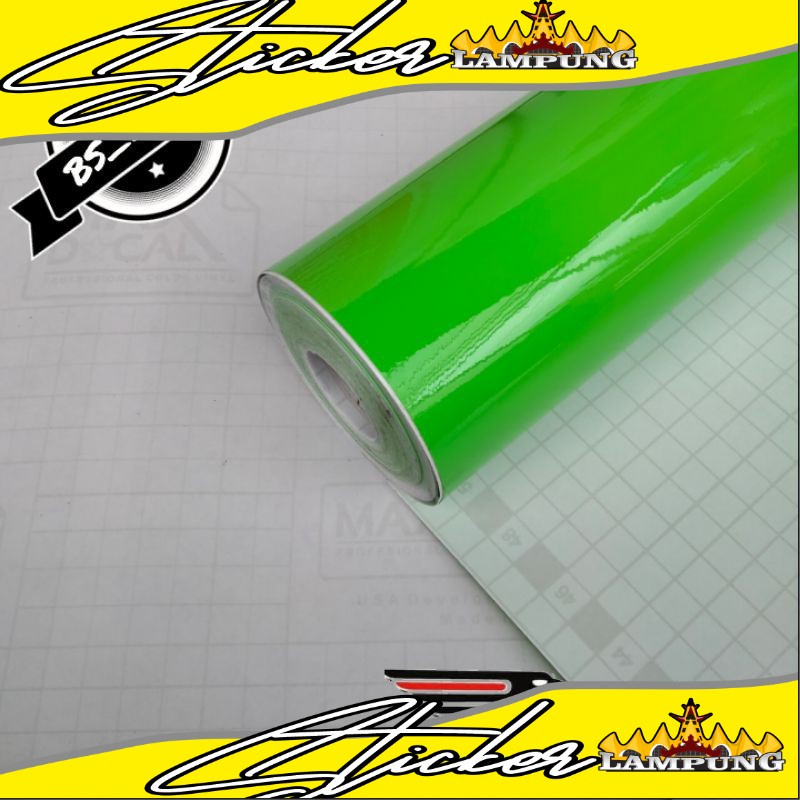 Sticker Scotlet Skotlait PROFIX GLOSSY HIJAU MUDA