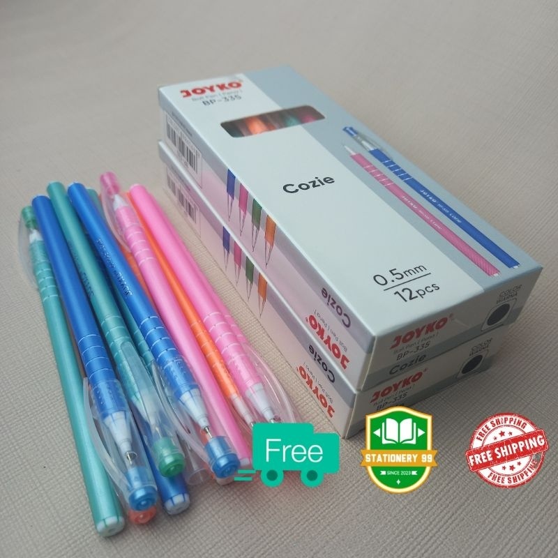 

COZIE Bp 335/Pulpen Joyko Cozie/Ballpen/Pena/Bolpoin/Alat Menulis