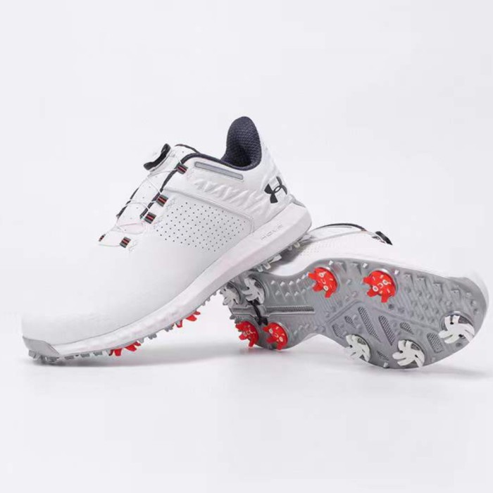 Sepatu Golf pria UA Golf shoes men boa hovr