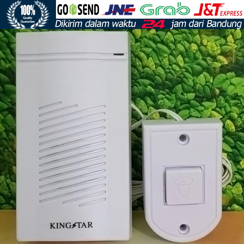 Door Bell Assalamualaikum Bel Pintu Rumah Kabel