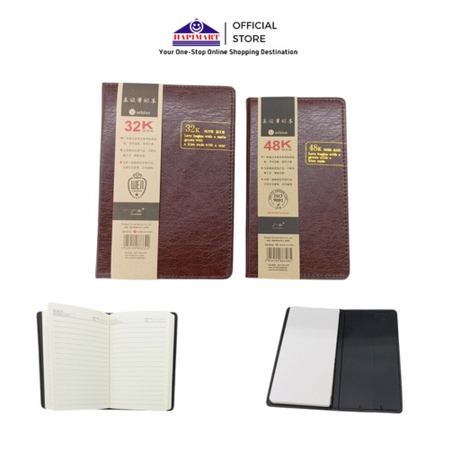 

Notebook Buku Catatan Harian Diary Cover Kulit/Diary Buku Catatan Leather Brown Premium