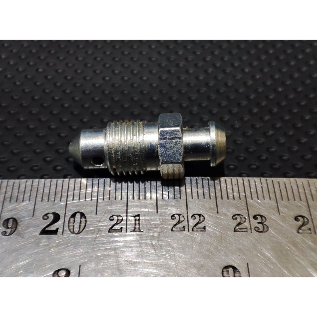 Baut nepel angin bleeder screw brake bleed nipple kaliper M10 kunci 10