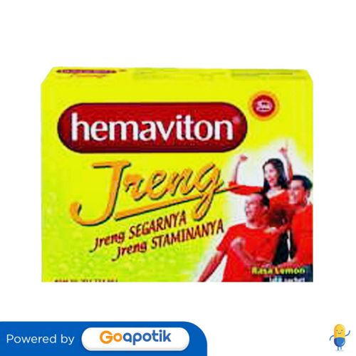 

Hemaviton Jreng Rasa Lemon 4 Gram Box 6 Sachet