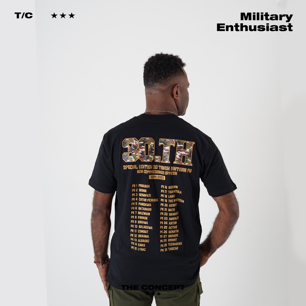 【COD】 30 TAHUN BINTARA PK - Special Edition | The Concept | 30s T-shirt
