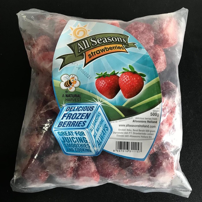 

Frozen Strawberry - (All Seasons) - 1 pack (500gr) - 1 Pack