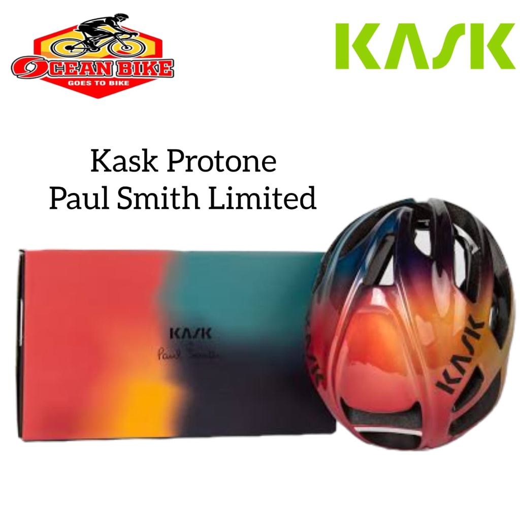 KASK Protone Paul Smith Limited Helm Sepeda Helmet Road Bike MTB