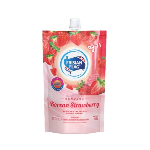 

Frisian Flag Kental Manis Korean Strawberry 260G