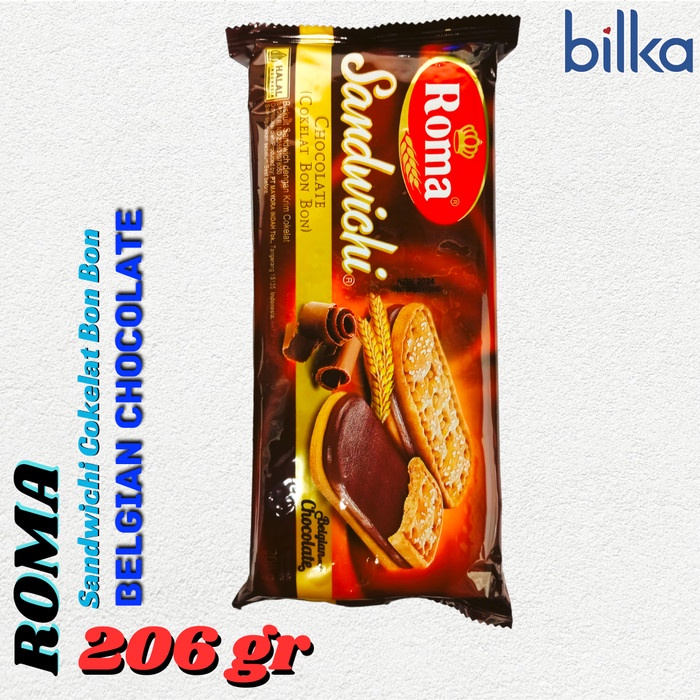 

ROMA Sandwichi Bon Bon Belgian Chocolate 206gr