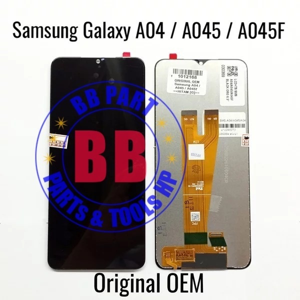 Original OEM - LCD Touchscreen Fullset Samsung Galaxy A04 / A045 / A045F / SM-A045F / SM-A045F/DS / 