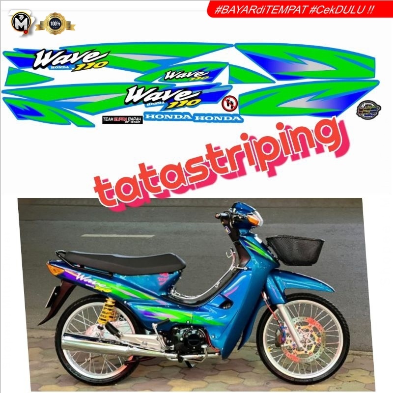 striping wave 110 Thailand Supra x lama