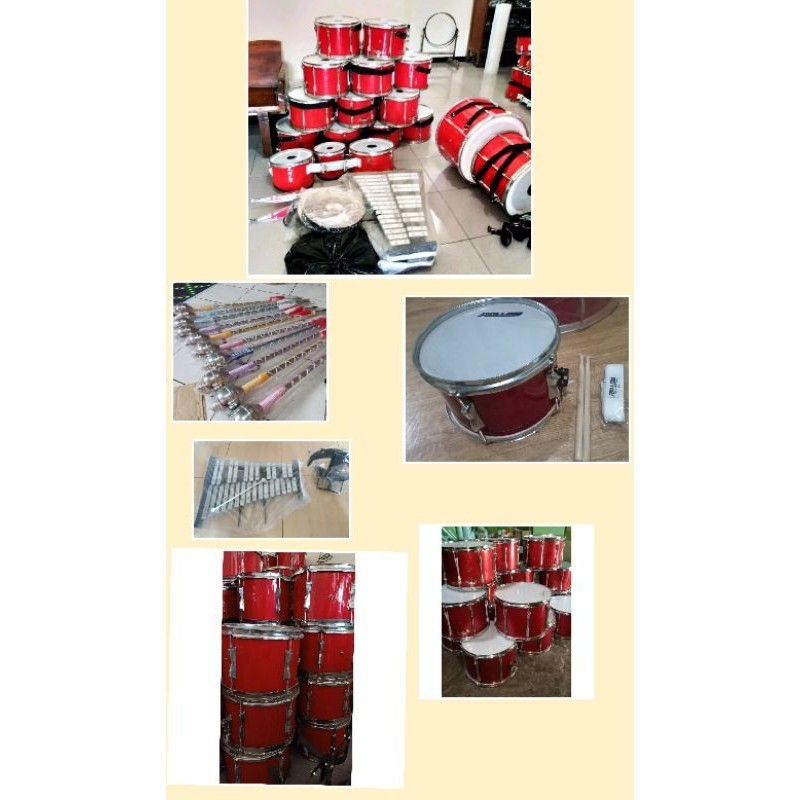 OLSHOP BANJARMASIN - satu set alat music marching band rolling TK SD SMP SMA