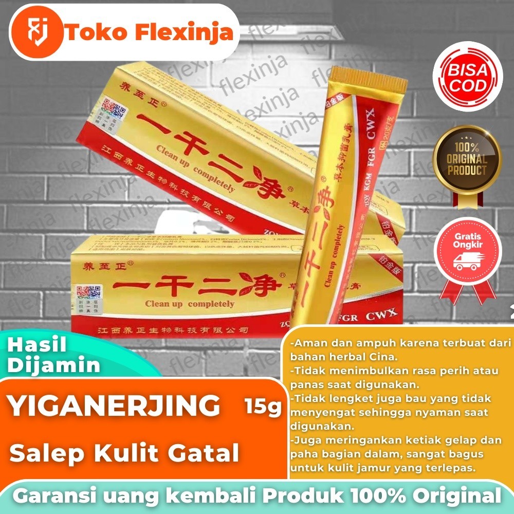 Salep Kulit YIGANERJING Psoriasis Eskim Dermatitis Kulit Gatal Jamur