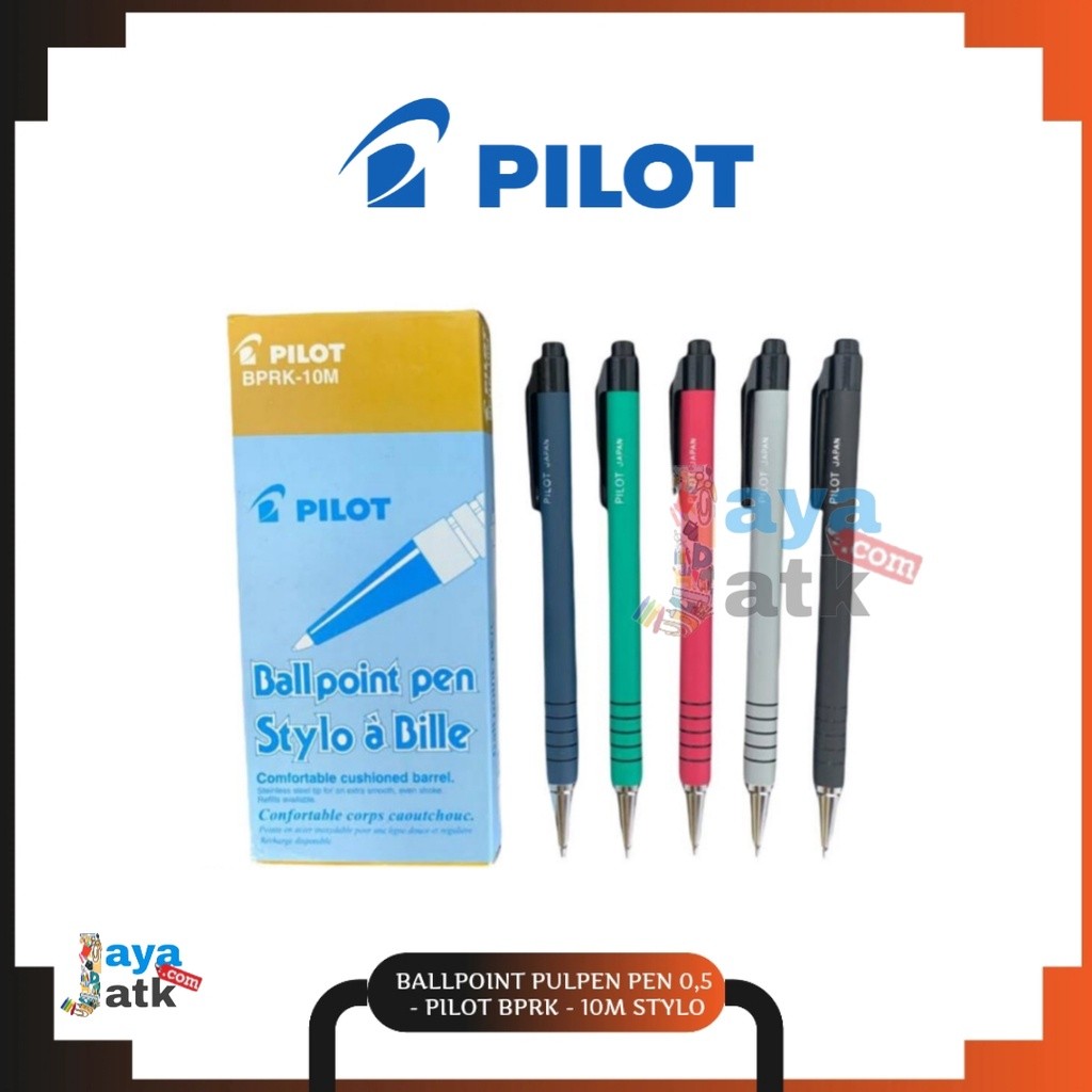 

Ballpoint Pulpen Pena 0,5 - Pilot BPRK-10M Stylo