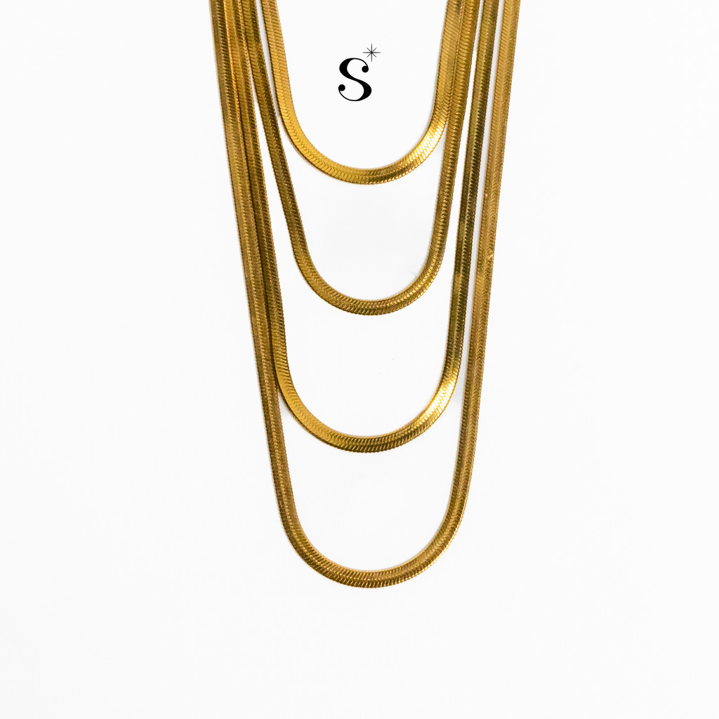 StuffiStalk - Kalung Arabella (Titanium)