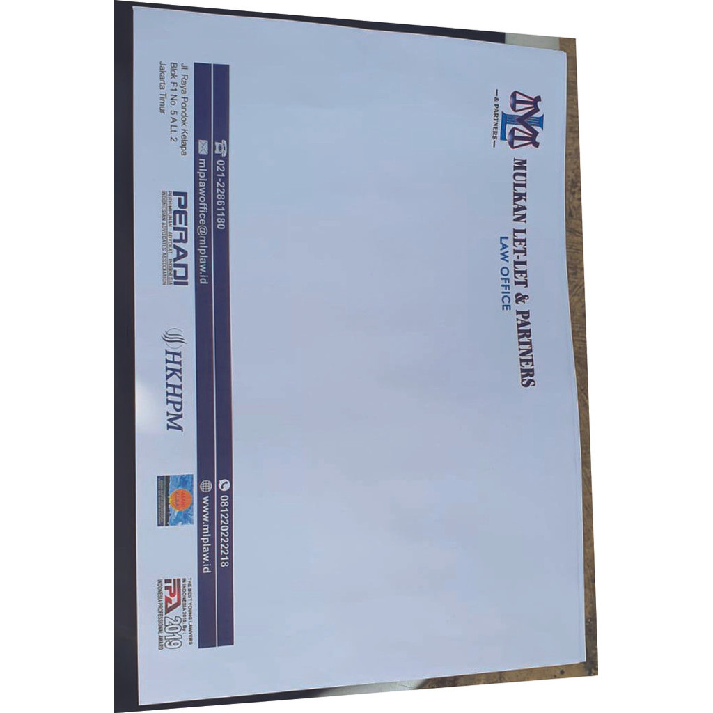 

Amplop Besar Perusahaan Full Colour