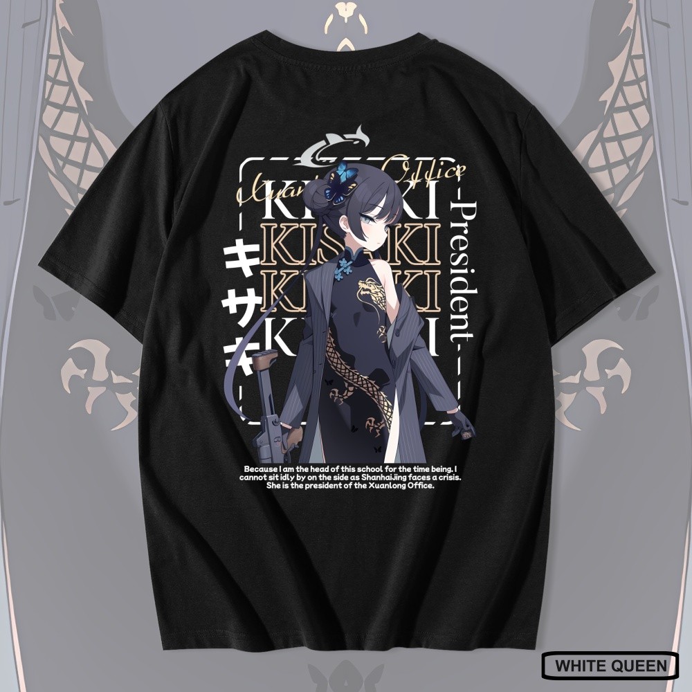 KAOS KISAKI BLUE ARCHIVE - KAOS DISTRO PRIA & WANITA KAOS ANIME & GAME BLUE ARCHIVE KISAKI