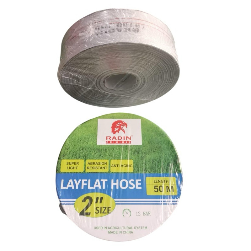 SELANG SUNNY HOSE RADIN PE SELANG BUANG BENANG 2 INCH DAN 3 INCH 50Meter 100 meter PROMO TERMURAH
